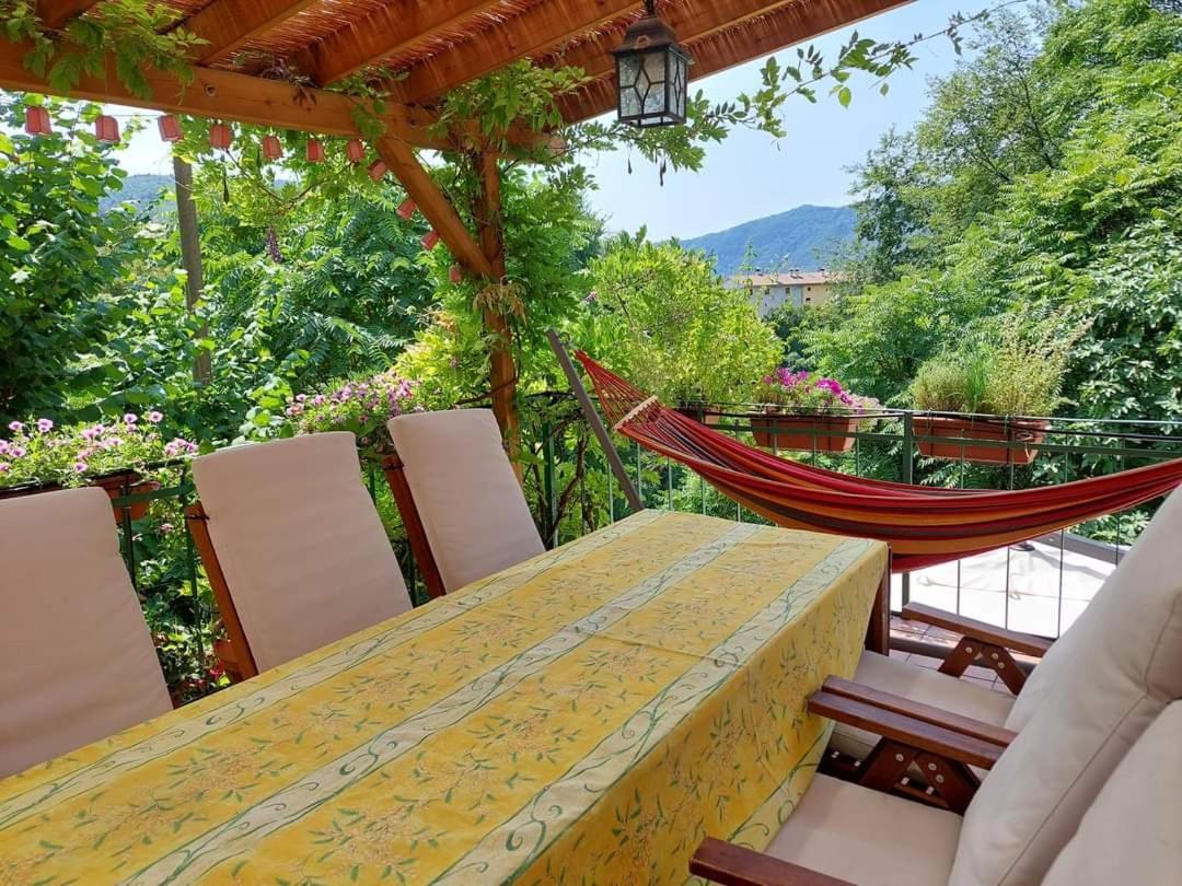La Casa Rosa Di Segusino With Spa Jacuzzi In Garden Sequsino エクステリア 写真